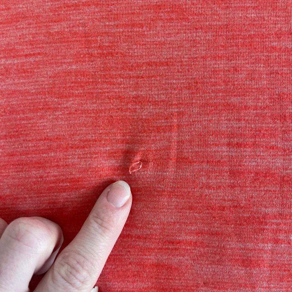 Women's Lululemon Glide and Stride Tank - Size 6, Heathered Alarming - Picture 3 of 5